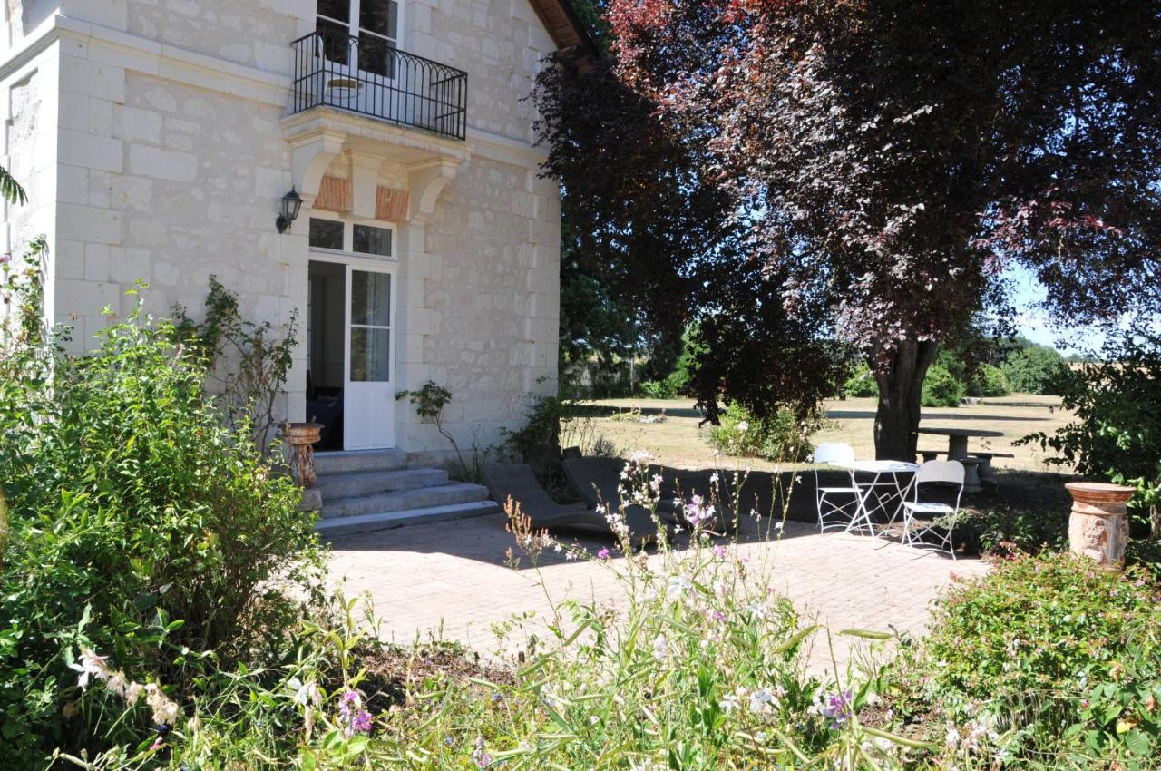 La Terrasse De L'Orangerie Du Chateau - Art Nouveau - Gite 2 Personnes Brain-sur-Allonnes Exteriör bild